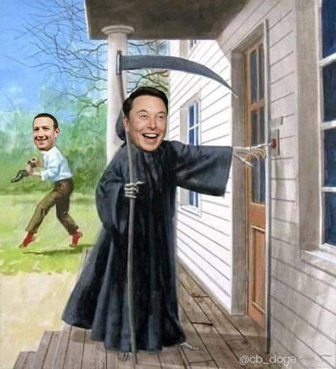 &laquo;Если нам повезёт, и Цук&nbsp;действительно откроет дверь, то драка начнётся&raquo;, &mdash; Илон Маск рекламирует Tesla FSD и новые возможности X